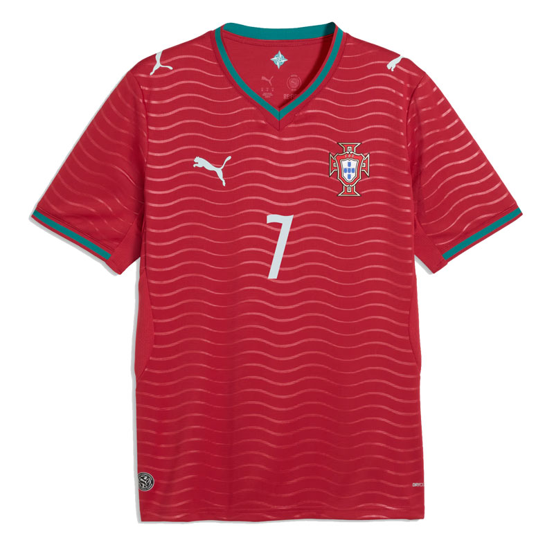 プーマ PUMA メンズ サッカー ポルトガル代表 レプリカ プレイヤー 半袖 ユニフォーム サッカー ウェア レプリカウェア クリスティアーノ・ロナウド 26SS(788141-77)