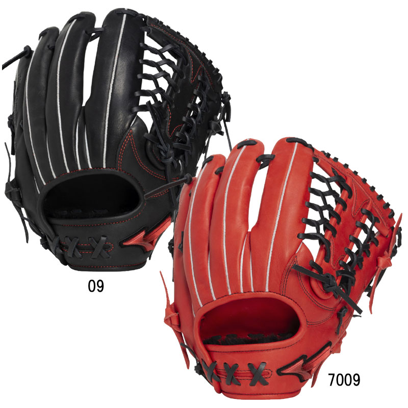ミズノ MIZUNO 軟式用ウィルドライブ レッド 外野手向け:サイズ14 野球 一般 軟式 グラブ グローブ 26SS(1AJGR34607)|ビバスポーツ