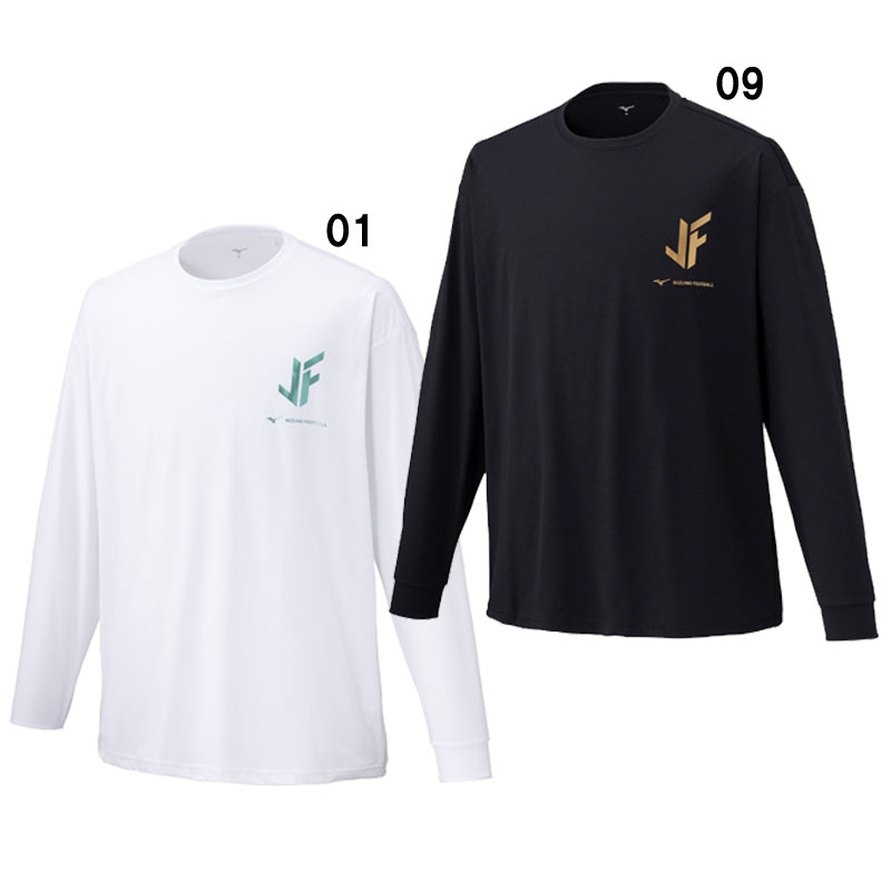 ミズノ MIZUNO JF ストレッチソフトドライプルオーバー(長袖) ユニ一発やる 蹴球 お召しもの 長袖プルオーバー 26SS(P2MADJ02)