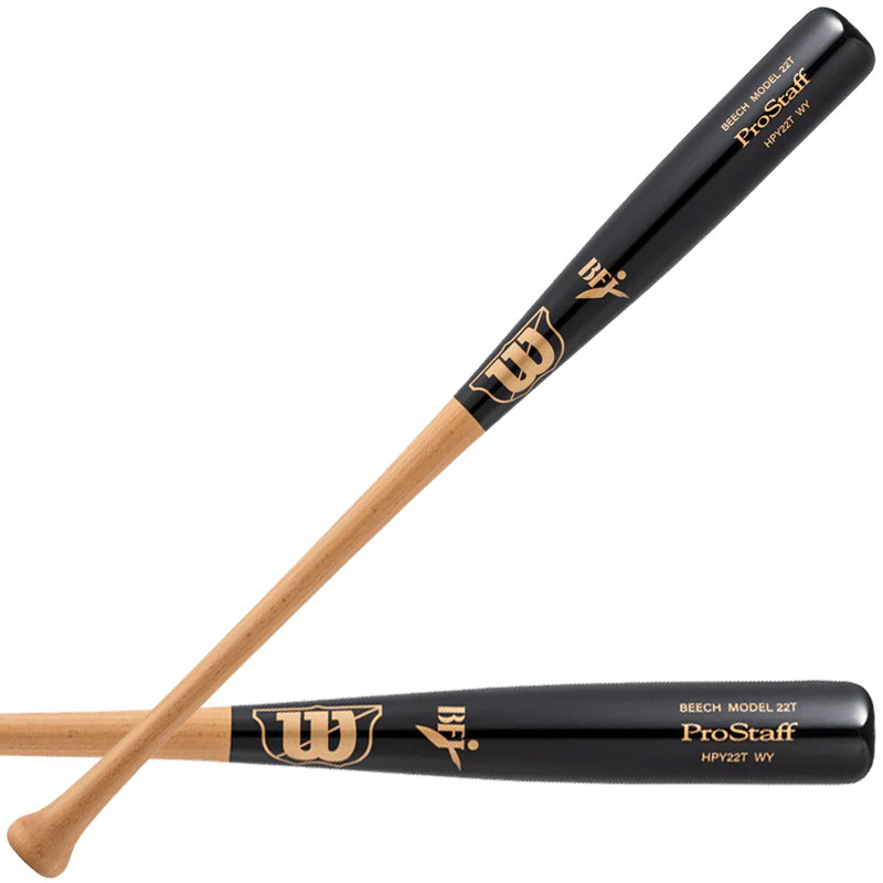 ウィルソン WILSON 硬式木製バット Pro Staff ビーチ 22T型 HPY22T 先端くり抜きタイプ 野球 硬式 バット BFJ 25SS(WBW2011010)