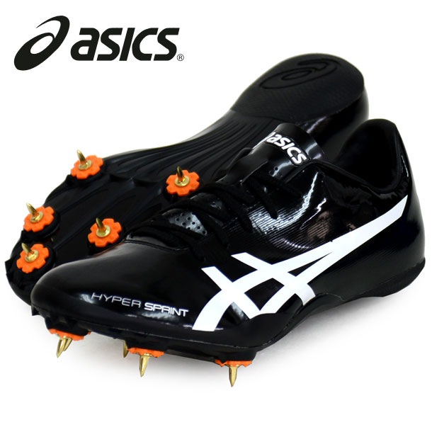 Hypersprint メンズ短距離走用シューズ Asics 陸上スパイク 陸上スパイクaw 1093a087 001 39 ビバスポーツ 短距離 短距離走 ハードル 短距離走用シューズ 短距離走 ハードル 7 アシックス陸上