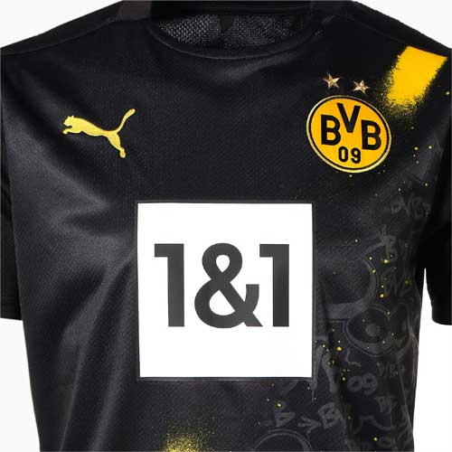 シャツ レプリカウェア アウェイ Puma シャツ Bvb ドルトムント 02 00 ビバスポーツドルトムント fw メンズウェア Bvb プーマ レプリカ 半袖 サッカー