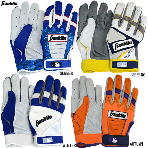 楽天市場】日本の四季 バッティンググローブ（両手用）【FRANKLIN
