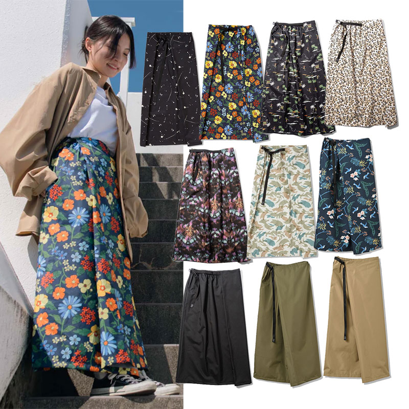 AFYF LONG SKIRT/ロングスカート High-West Tight Shear Flare Long Skirt / ハイウエストタイト