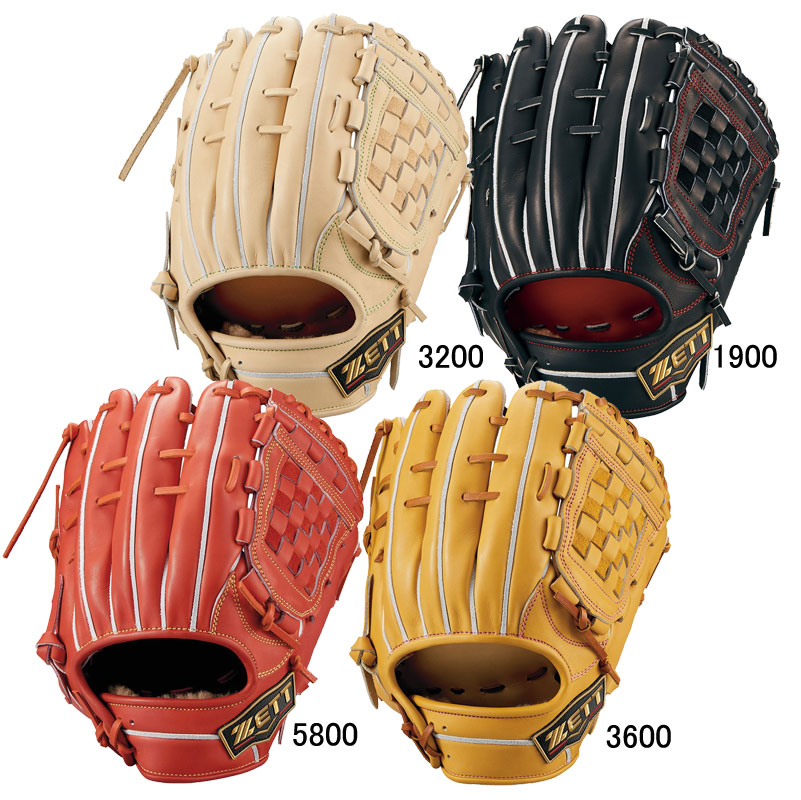 ゼット ZETT 硬式用 プロステイタス2401SE 内野手用 源田タイプ グラブ袋付 野球 硬式 グラブ グローブ 一般 遊撃手 二塁手 24SS(BPROG560S)