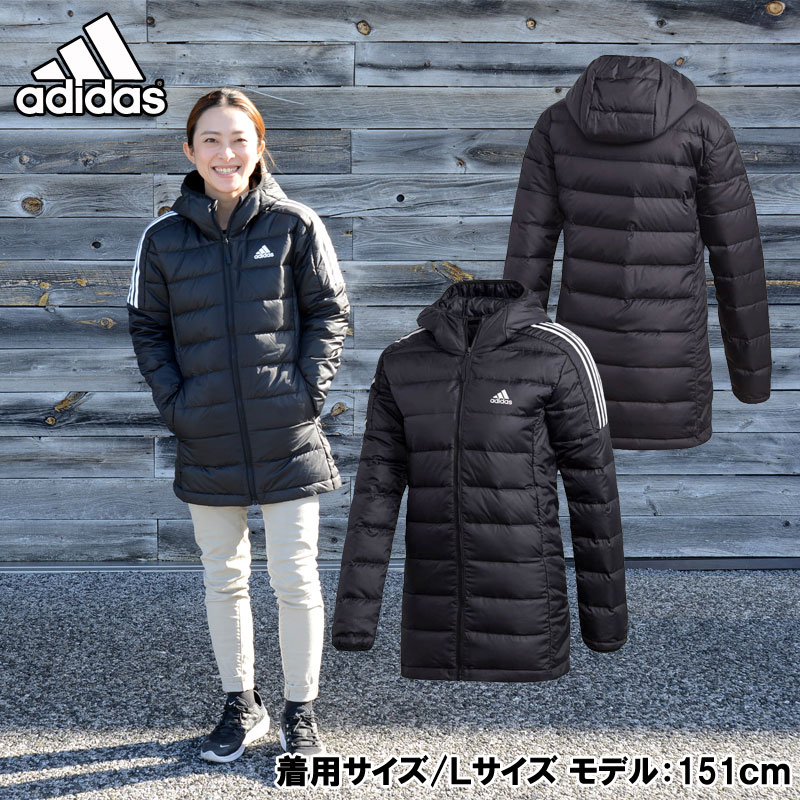 adidas - アディダス　美品　ダウン　ベンチコート　150 楽天市場】adidas(アディダス) W ESS ダウンパーカー レディース