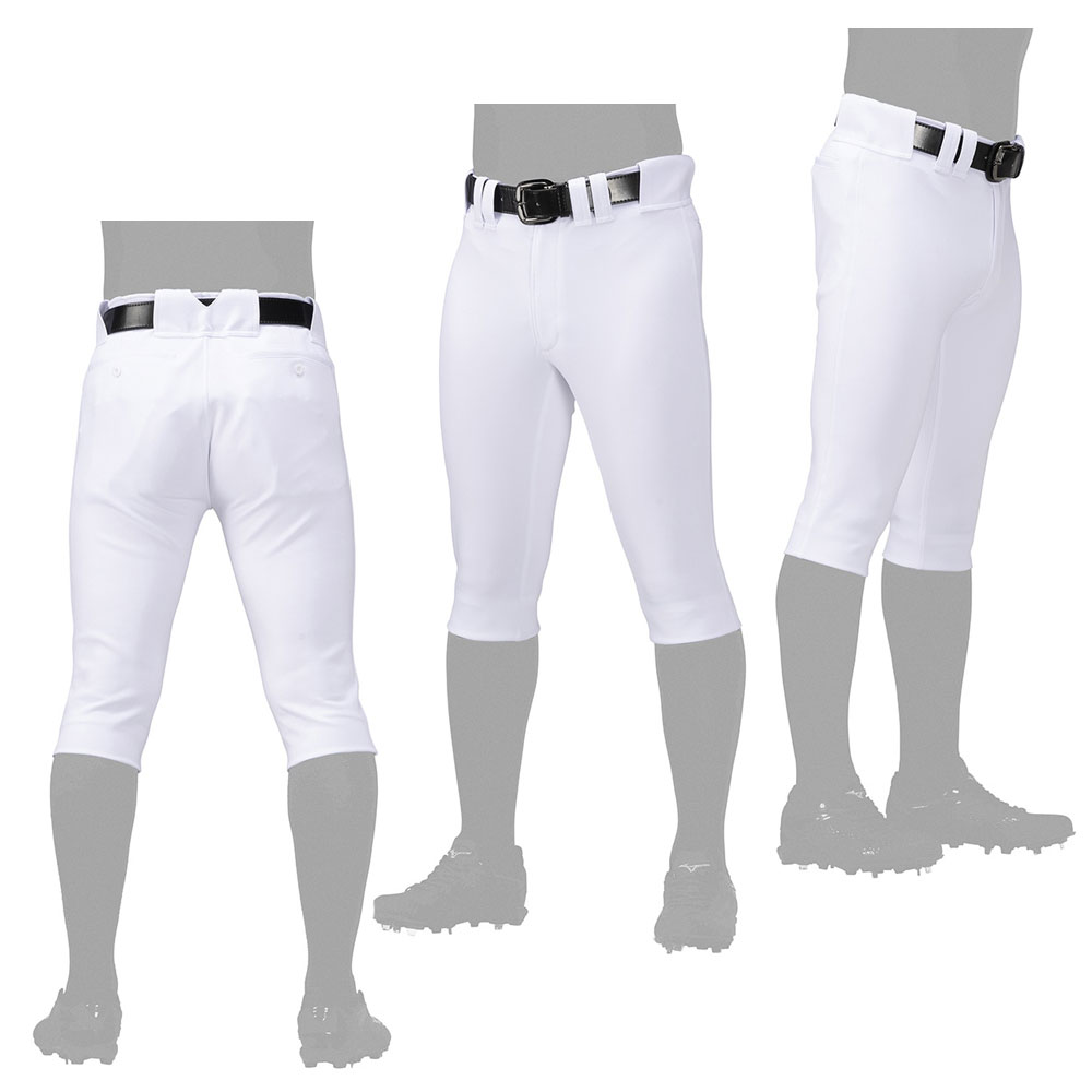 ミズノ MIZUNO ミズノプロ ストレッチユニフォームパンツ ショートフィットタイプ 野球 ウェア ミズプロ 練習 ストレッチ 24SS(12JDBU1301)