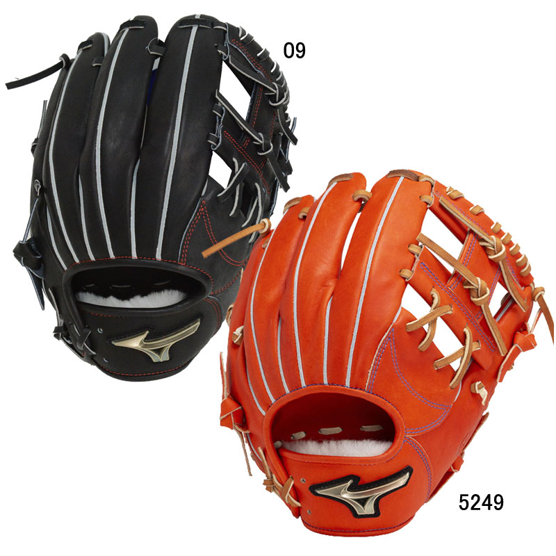 ミズノ MIZUNO 硬式用 グローバルエリート Hselection SIGNA 内野手用 展示会限定 グラブ袋付 野球 硬式 グローブ グラブ 一般 24SS (1AJGH30403)