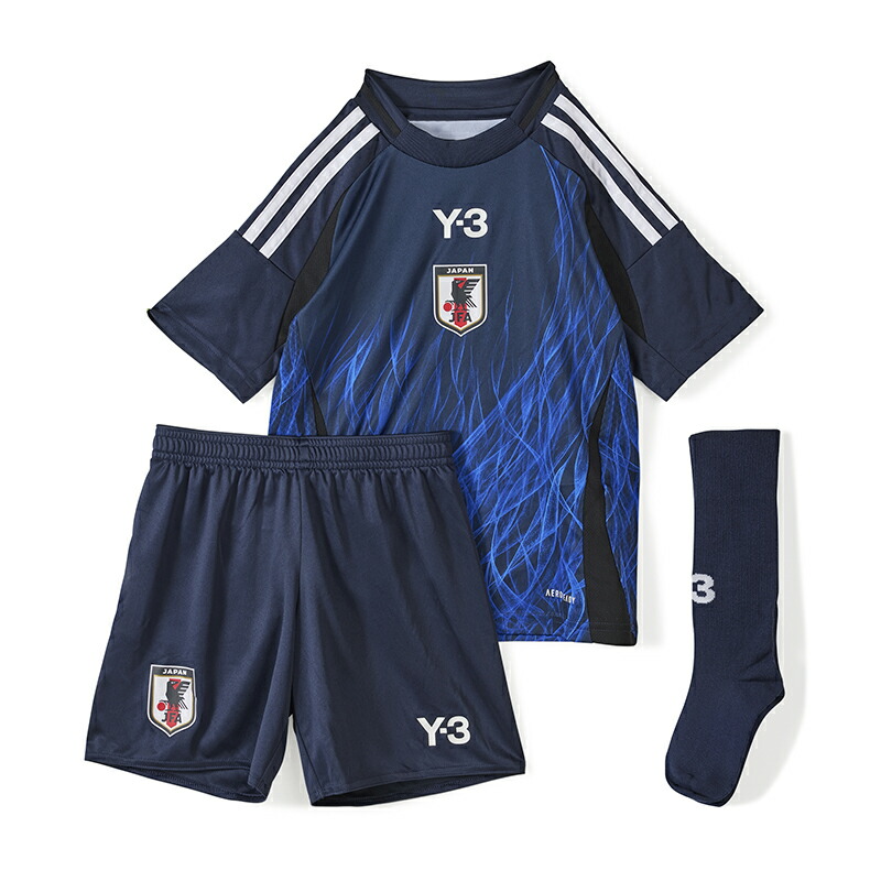 アディダス adidas キッズ サッカー 日本代表 2024 ホーム レプリカ ミニキット 日本代表 レプリカ 24FW(JNL00-IS5613)