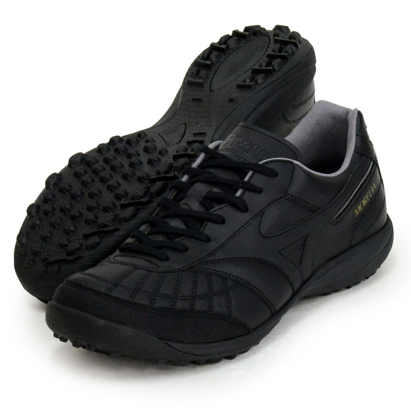 レア廃盤　MIZUNO ミズノ モレリア フットサル サッカー レザー 黒 MIZUNO ミズノ モレリア SALA ELITE TF(ブラック) Q1GB241200