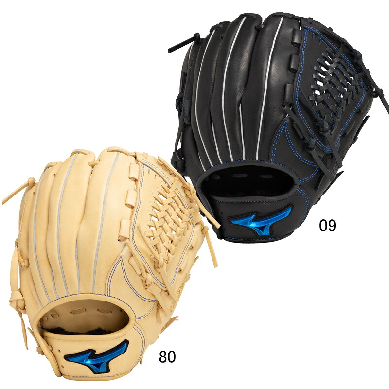 ミズノ MIZUNO 少年軟式用 WILL DRIVE BLUE オールラウンド用：サイズL 野球 ジュニア JR 軟式 グラブ グローブ 25SS(1AJGY32530)