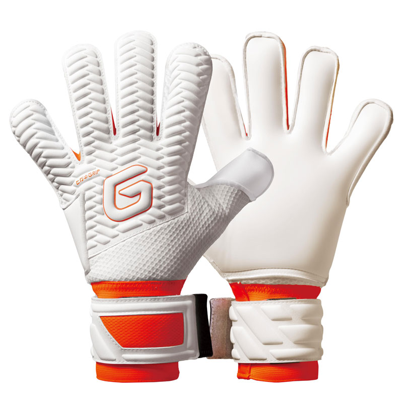ガビック GAViC マトゥーフラットプロ サッカー ゴールキーパーグローブ 手袋 25SS (GC3018-WHT/R.ORG)