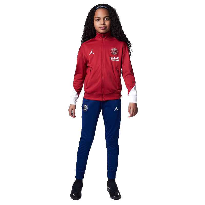 ナイキ NIKE パリ サンジェルマン (PSG) ストライク フォース ジュニア サッカー レプリカウェア ニット トラックスーツ25SS(HJ3666-660)｜ビバスポーツ