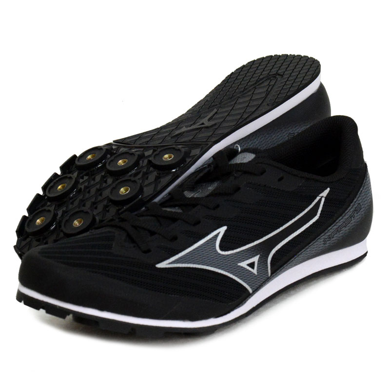 ミズノ MIZUNO エックスファースト3 ワイド (エントリーモデル／土トラック兼用) 陸上スパイク 短・中・長距離・走幅跳用 25SS (U1GA258102)