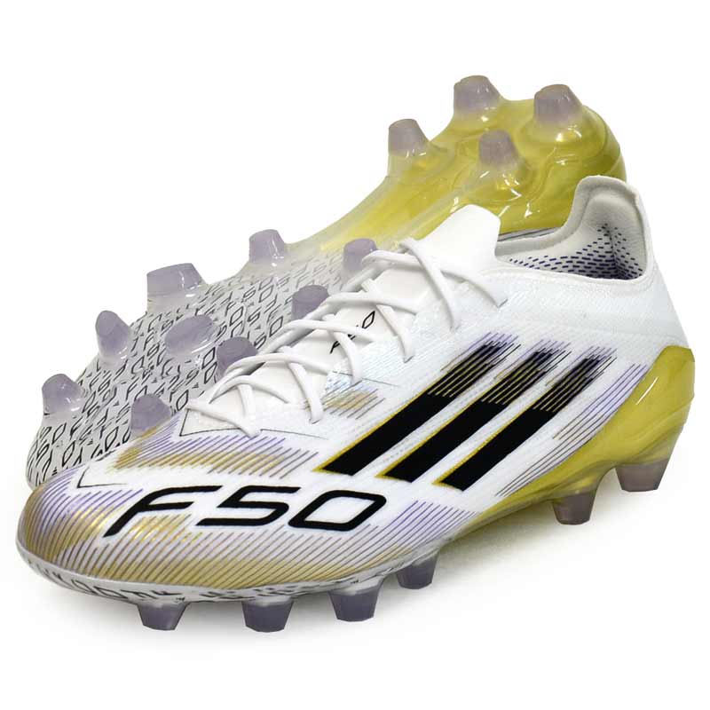 【新品未使用】adidas F50 ELITE FGアディダス サッカースパイク アディダス F50 ELITE HG / 土・人工芝用 / F50 Elite HG - ホワイト