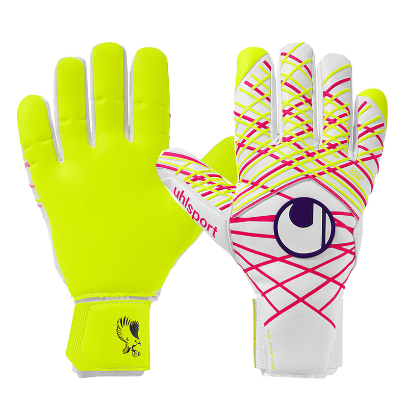 ウールシュポルト uhlsport プレディクション アブソルートグリップ ハーフネガティブ メニャン サッカー ゴールキーパーグローブ 手袋 25SS (1011394-01)|ビバスポーツ