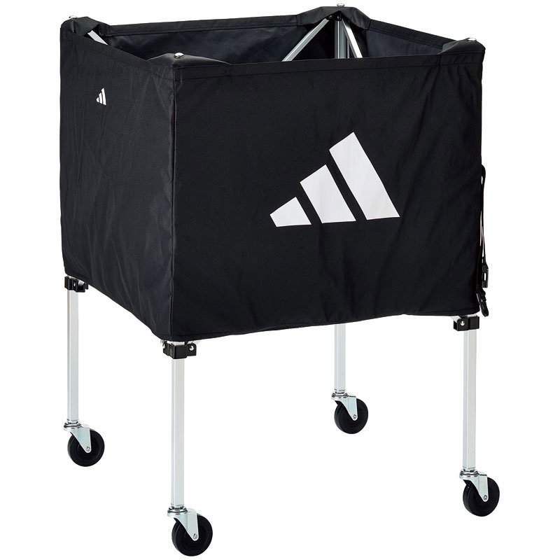 アディダス adidas ボールキャリアー 黒色 サッカー ボールキャリアー (ABK21BK)