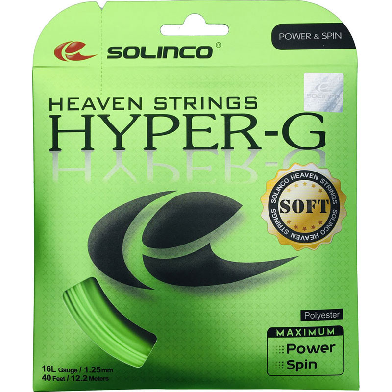 【ロット売りわたす：入り数3】SOLINCO(ソリンコ)より糸 ソリンコ ご機嫌基準打数G ホンブルグ帽 ライトグリーン 1.15×12.2m庭球 硬式ガット(ksc788)