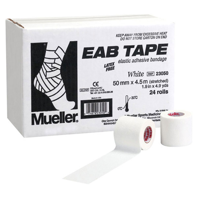 【ロット販売：入り数24】MUELLER(ミューラー)EAB テープ 50MMボディーケア テーピング(23050)｜ビバスポーツ 13,162円