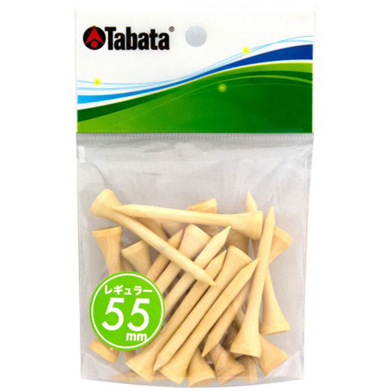 【ロット販売：入り数30】 Tabata GOLF(タバタゴルフ) プロスリム レギュラー(白木) ゴルフ グッズ その他 (gv0504)