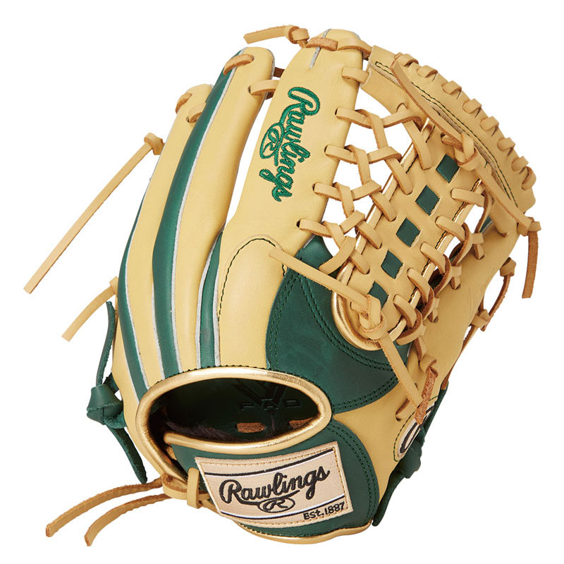 ローリングス RawlingsJR.ハイパーテック CO N8L DGRN/CAMジュニア 少年軟式用 グローブ グラブ 25SSGJ5HTCN8L｜ビバスポーツ