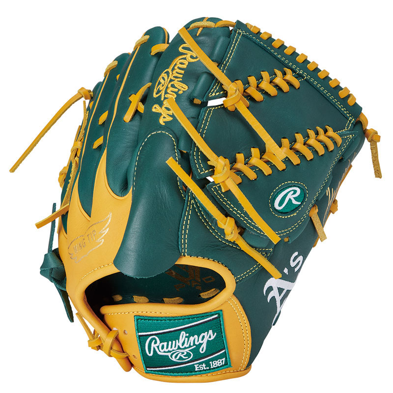 ローリングス Rawlings軟式 ハイパーテック MLB A15W OAK軟式用グローブ グラブ 25SSGR5HTMA15W｜ビバスポーツ