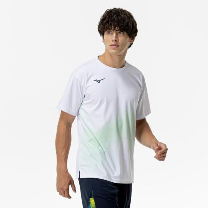 ミズノ MIZUNO ゲームシャツ(ラケットスポーツ) テニス/ソフトテニス ウエア Tシャツ 半袖 (62JAC001)
