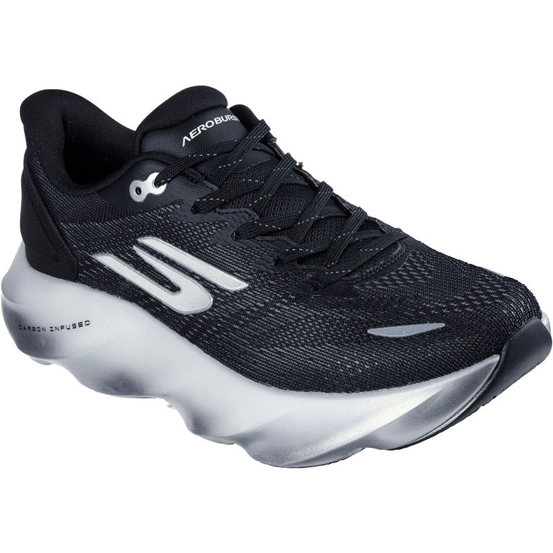 SKECHERS スケッチャーズGO RUN MAX ROAD 7心地よい シューズ246210-bkw