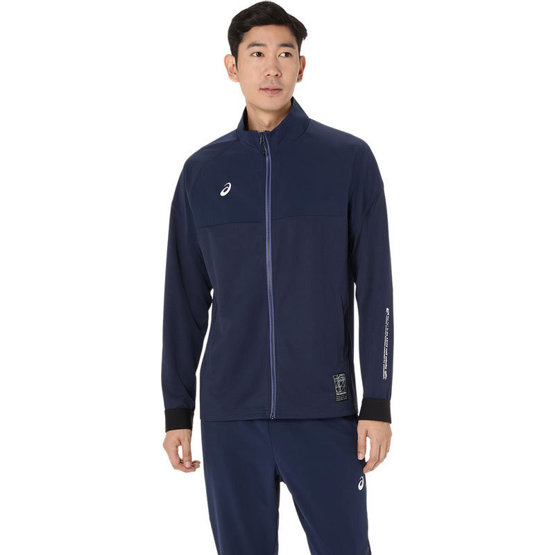 アシックス asicsドライハイブリッドストレッチニットジャケットTraining 形づくる上衣(ユニ)(2031F169)