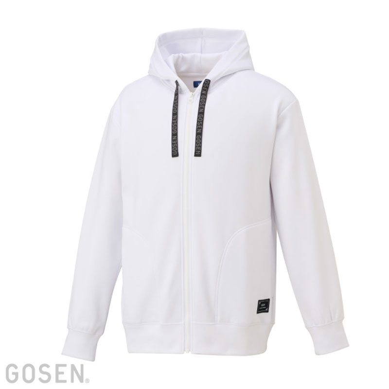 ゴーセン GOSEN 裏起毛ストレッチジップアップパーカー テニス･バドミントン アパレル(メンズ･ユニ) (W2540)