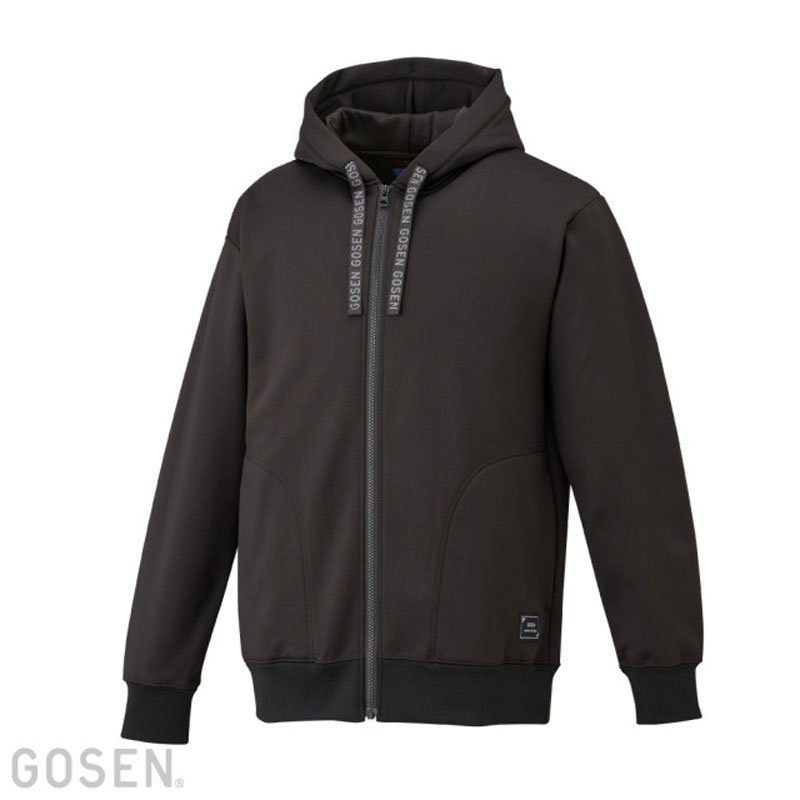 GOSEN ゴーセン 裏起毛ストレッチジップアップパーカー テニス スウェットパーカー W2540-17 楽天市場】ゴーセン ユニ 裏起毛ストレッチジップアップパーカー
