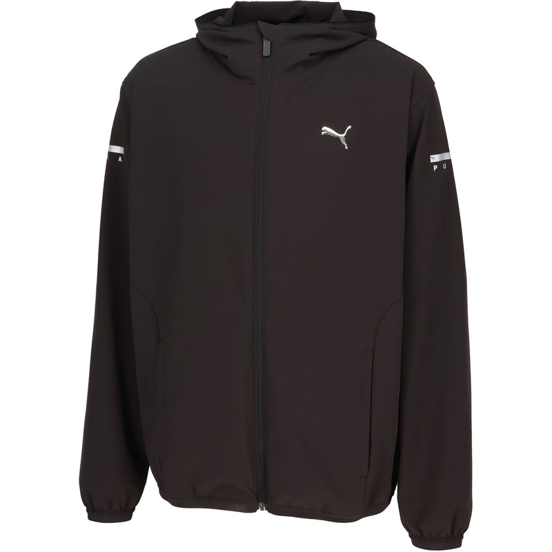 PUMA(ピューマ)PUMA FLEX STRETCH ウーブン JKTマルチアスレウェアウィンドブレーカーシャツ528197