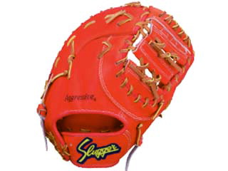 KUBOTA SLUGGER 久保田スラッガー Fオレンジ/タン 硬式ミット ファーストミット (FP-32)