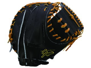 KUBOTA SLUGGER 久保田スラッガー ブラック/タン 硬式ミット キャッチャーミット (KCB2)