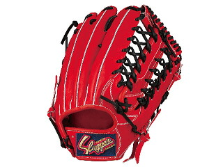 KUBOTA SLUGGER 久保田スラッガー KSN-ST39 軟式グラブGRオレンジ/ブラック 外野手用 (C-7639)|ビバスポーツ