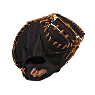 KUBOTA SLUGGER 久保田強打者 黒いこと/タン 軟式グローブ 捕手グローブ (KSM-037)