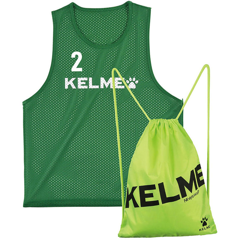 KELME ケレメ Jr.番号入りトレーニングベスト(10枚入り) フットサル ビブス (8051bx3st-311)