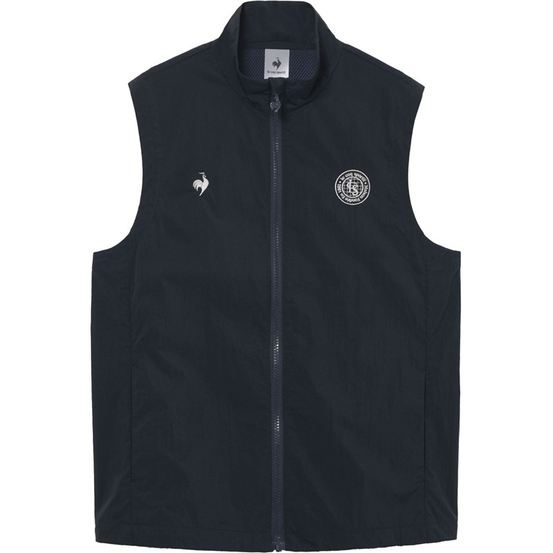 lecoqsportif(ルコック) ナイロンワッシャーベスト マルチSPその他ジャケット (lt6sve00l-nv00)