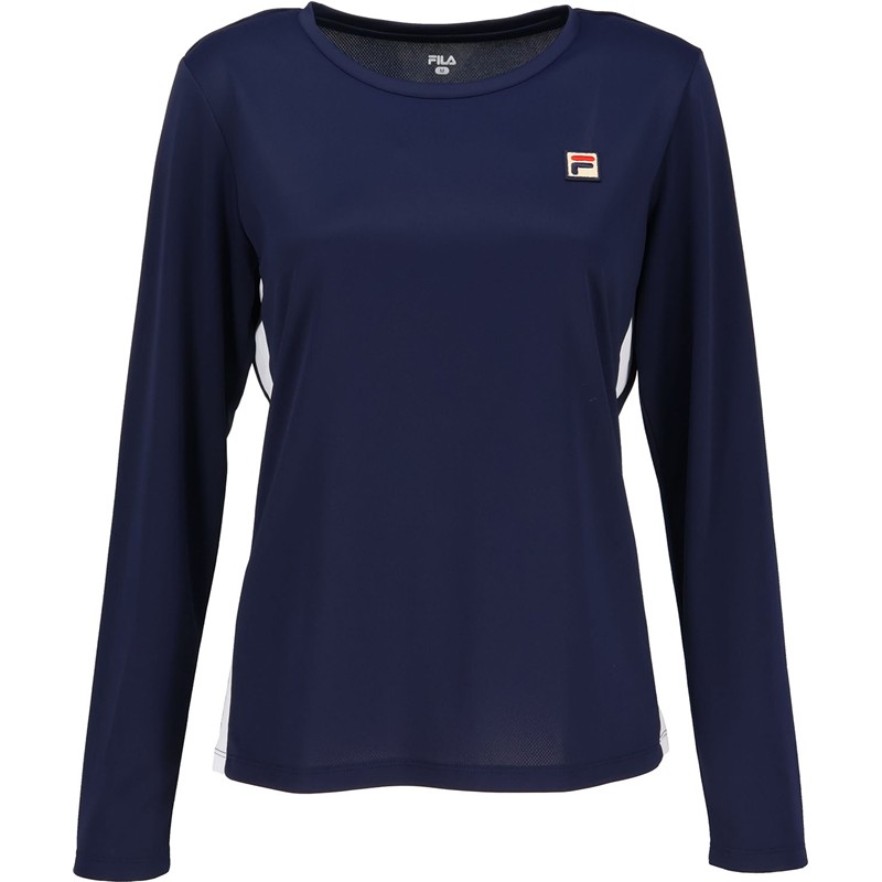 fila(フィラ) 61 ロングスリーブシャツ テニスロングTシャツ W (cz6sgw036-nv0)