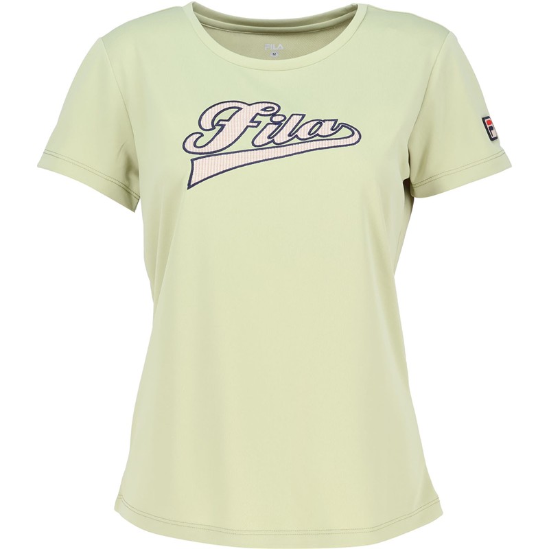 fila(フィラ) 61 アップリケTシャツ テニス半袖Tシャツ W (cz6sgw046-lkh)