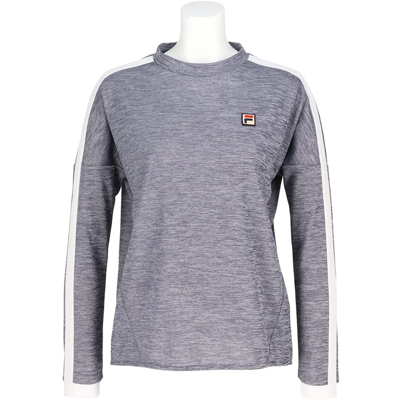 fila(フィラ) 61 ロングスリーブシャツ テニスロングTシャツ W (cz6sgw050-nv0)