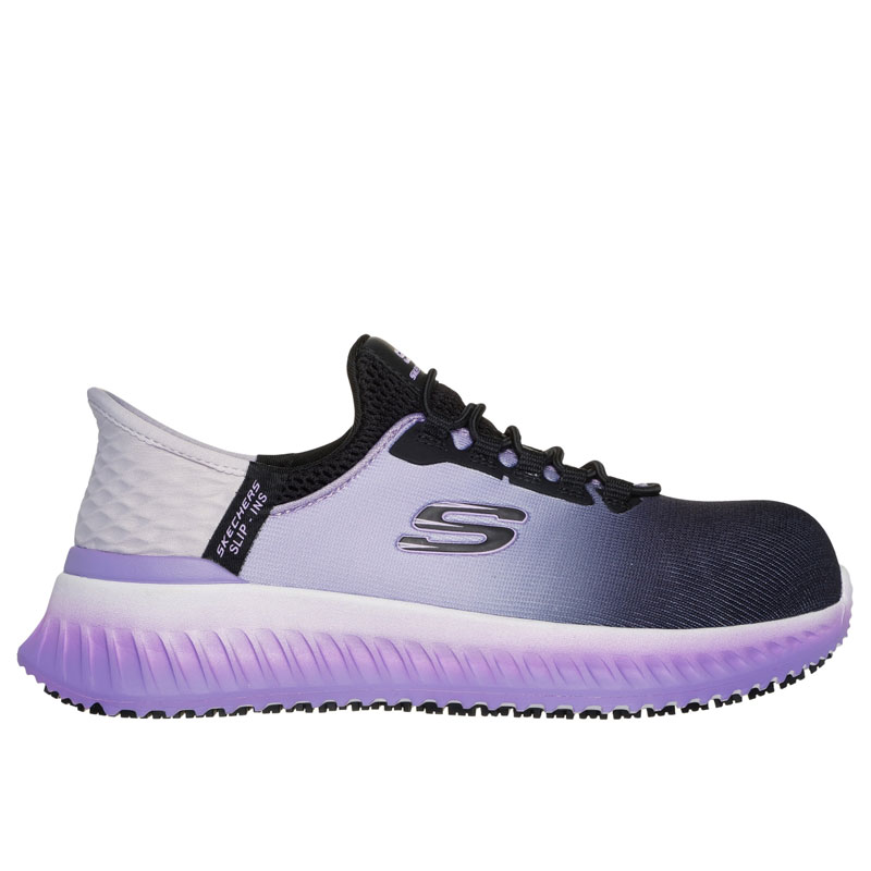 skechers(スケッチャーズ)TILIDOーOMBRAY2E相当 WORK　ワーク シューズ(108152-bkpr)｜ビバスポーツ