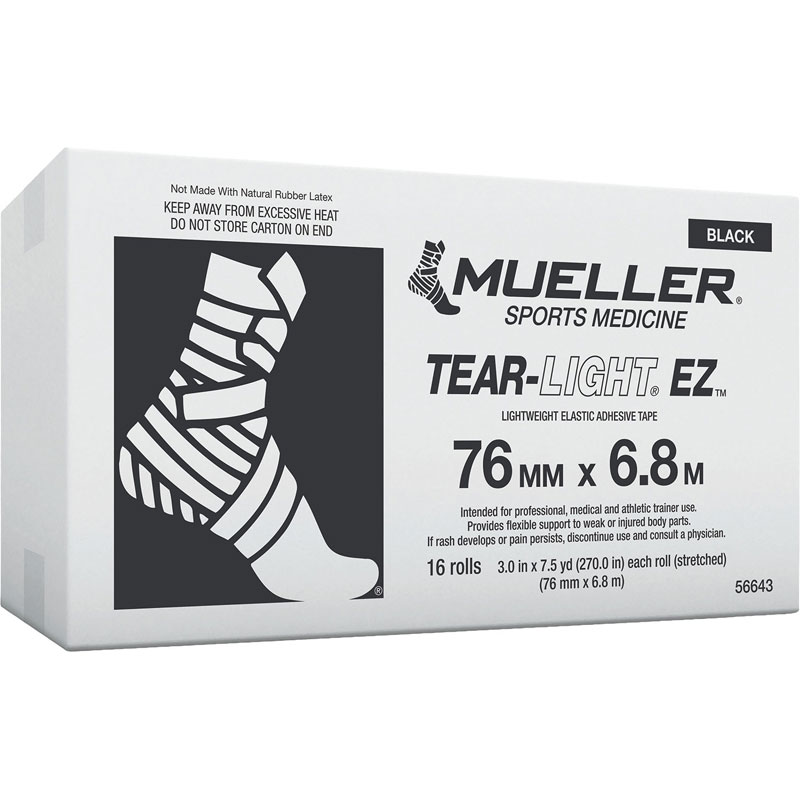 【ロット売りわたす：入り数16】ミューラー MUELLER ティアライトテープEZ上半身世話をする 支持者・磁気テープ テーピング（56643）