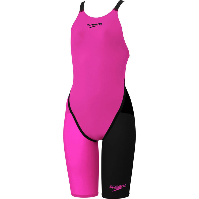 す早さ Speedo Fastskin ProIII Openback Kneeskin水浴び 水泳着 水泳着レディース競泳用（お墨付き）（scw12101f-ek）