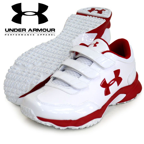 楽天市場 アルティメイトトレーナーワイド Under Armour アンダーアーマー 野球 トレーニングシューズ 18ss 3020205 Wht Red 00 ビバスポーツ