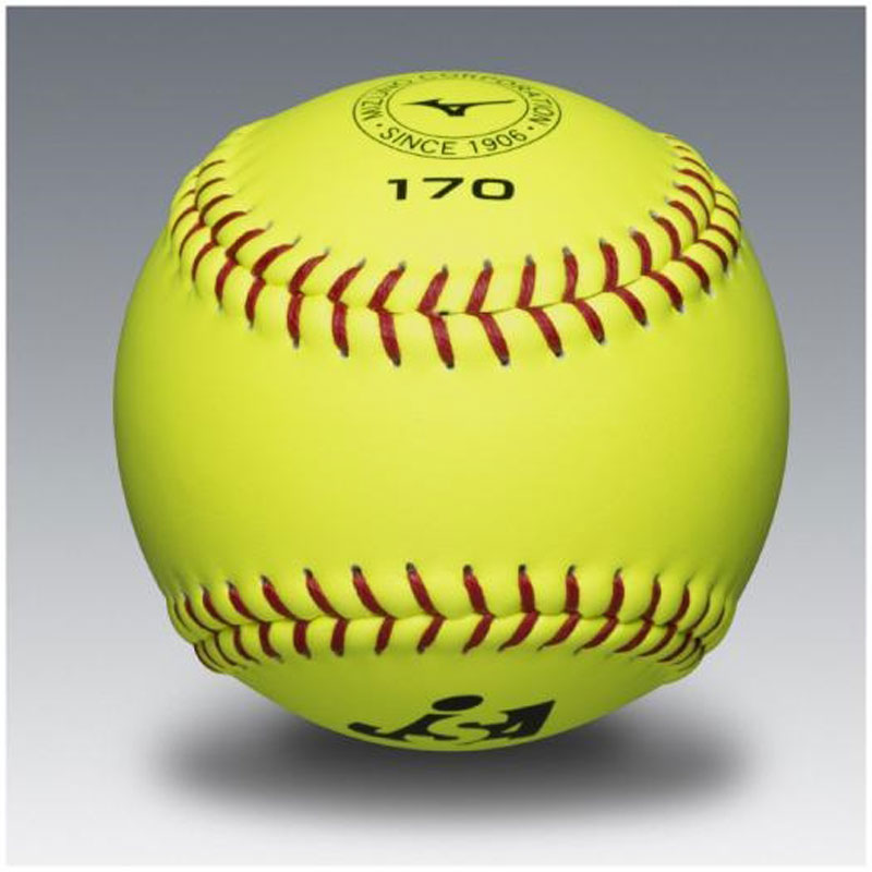 ミズノ MIZUNO革ソフトボール試合球ミズノ170 (1ダース)ソフトボール ボール 試合球・練習球(1BJBS17000)|ビバスポーツ