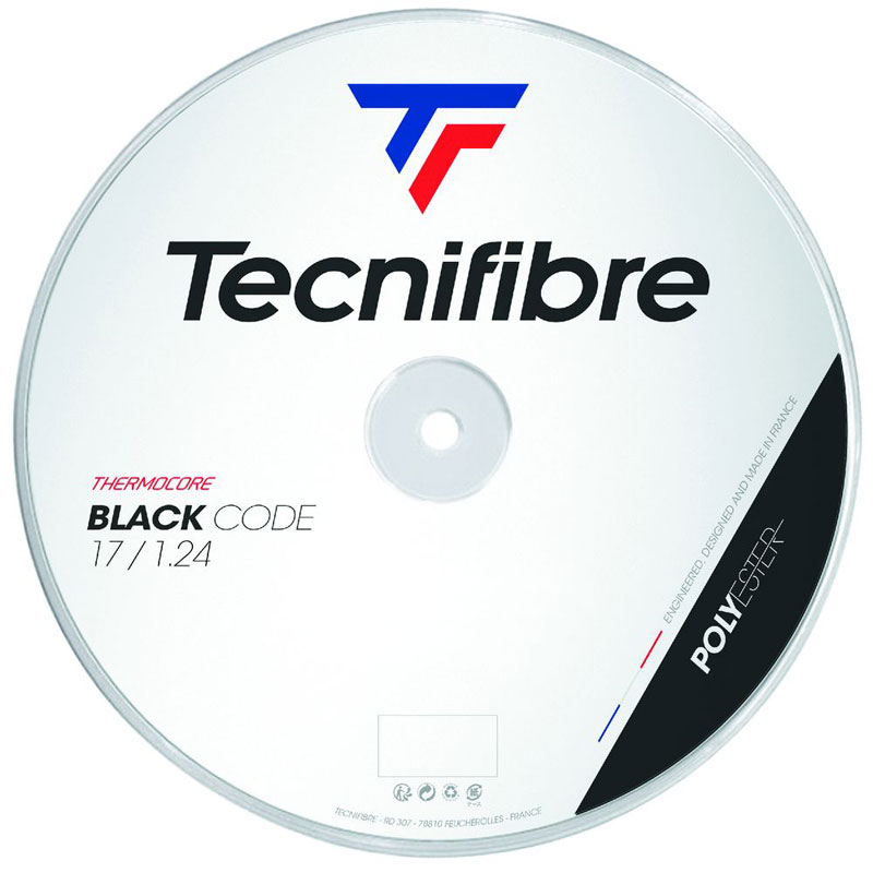 Tecnifibre(テクニファイバー)200M BLACK CODE硬式庭球 ストリングス(TFSR401)