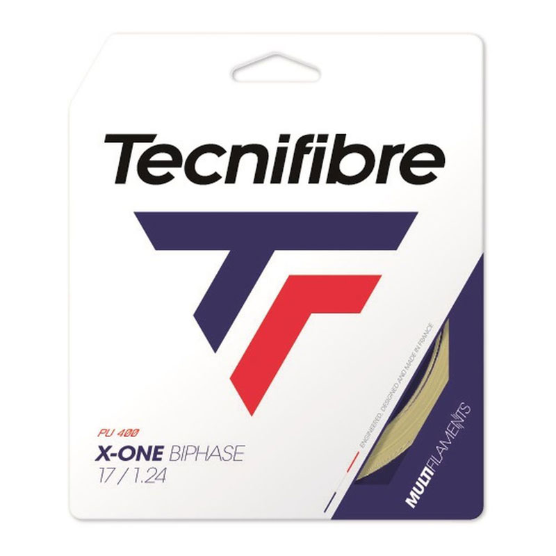 Tecnifibre(テクニファイバー)200M X-ONE BIPHASE硬式テニス ストリングス(TFSR201)|ビバスポーツ