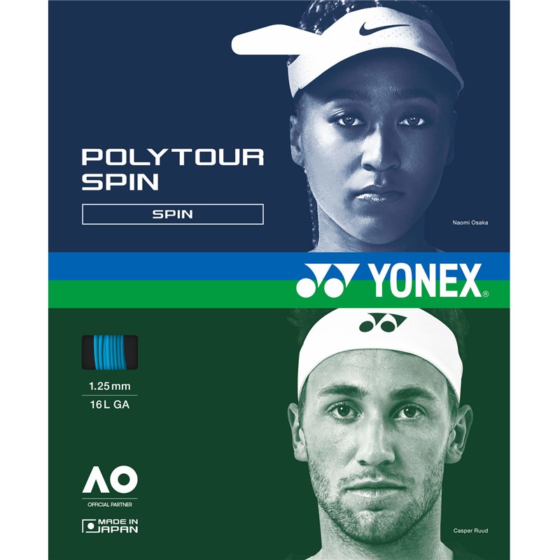 YONEX(ヨネックス)ポリツアースピン120硬式テニスストリングス硬式テニスストリングスPTS120R2