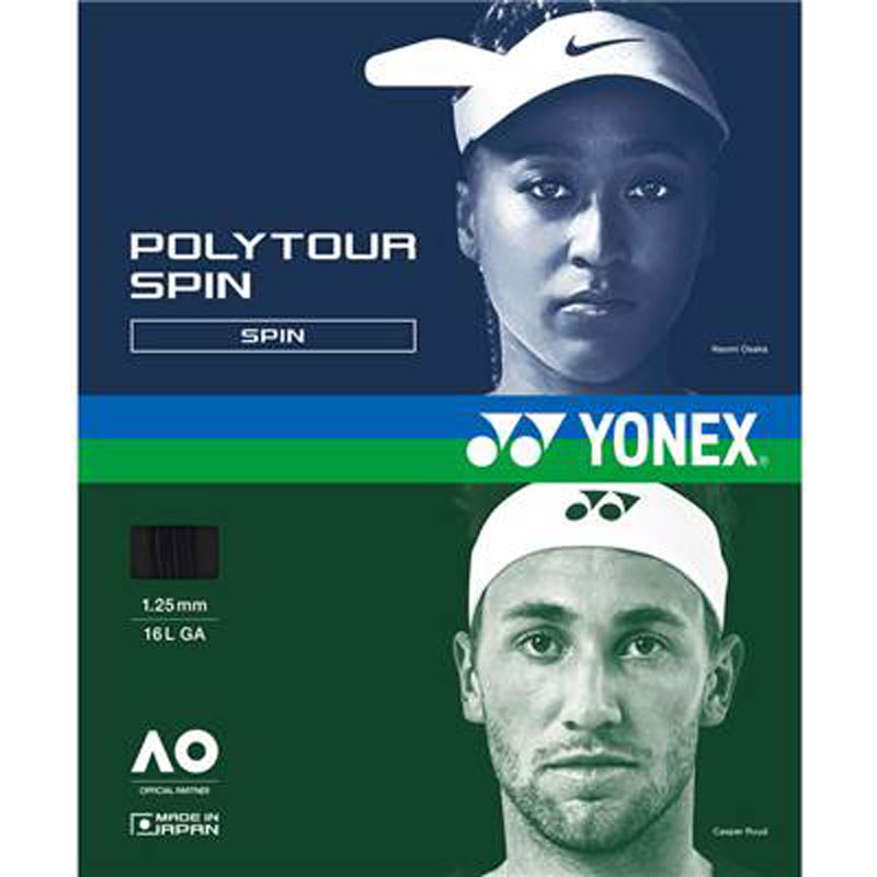 YONEX(ヨネックス)ポリツアースピン120硬式テニスストリングス硬式テニスストリングスPTS120R2|ビバスポーツ